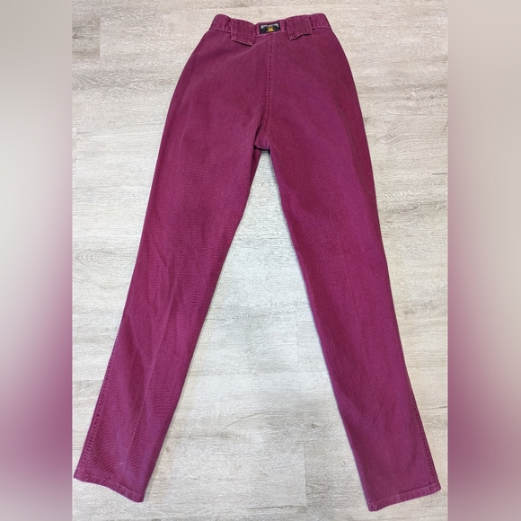 Vintage Rocky Mountain Burgundy Jeans - Picture 3 of 14